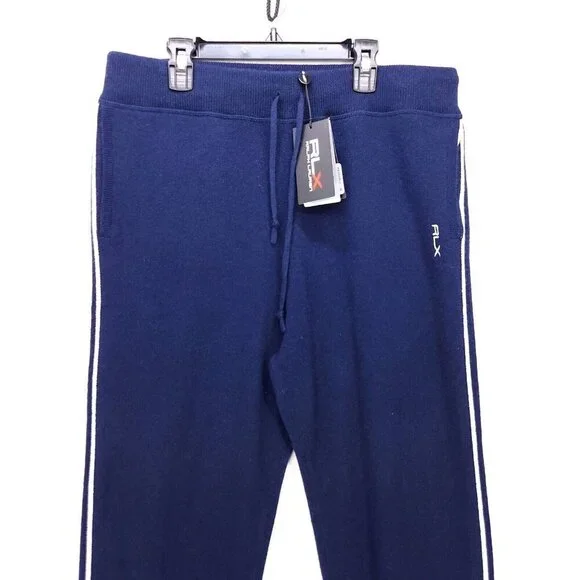Ralph Lauren RLX Washable 100% Cashmere Golf Pant Jogger Sweatpants Women Medium - Picture 4 of 13